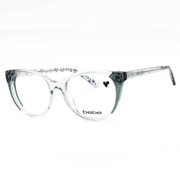 New Bebe eyeglasses BB5208 050 GREY ANIMAL